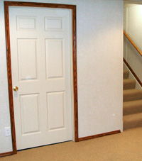 Basement Ceiling Tiles installed in a Minnesota and Wisconsin refinished basement