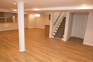 Total Basement Finishing system installed in Duluth