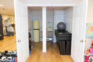 TBF finished basement with home gym in Saint Paul