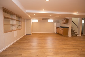 Basement finishing flooring in Duluth & nearby