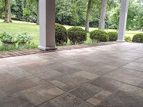PolyLevel for Sunken Patio in Eau Claire