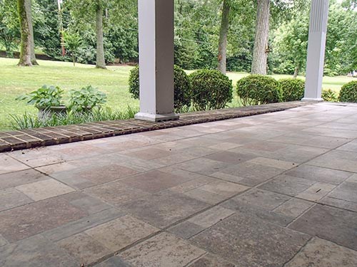 PolyLevel for Sunken Patio in Eau Claire