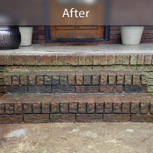 Sinking stairs repaired with PolyLevel® Duluth