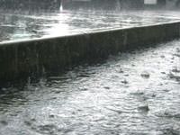 Heavy rains in a downpour in Bemidji.