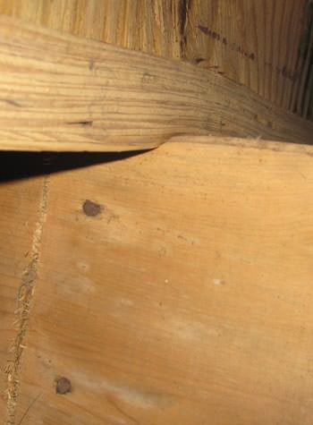 severe damage to a crawl space structure in a Hibbing home