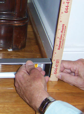 sinking, uneven floors above a sagging crawl space in Duluth
