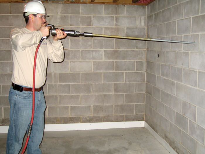 Channel Wall Anchor System For, How To Anchor Basement Walls