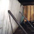 severely leaning foundation walls in Eau Claire