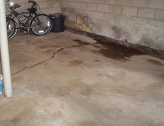 basement floor crack repair system in Minnesota and Wisconsin