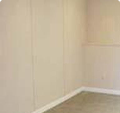 Basement Walls Finished
