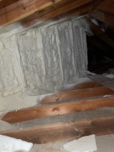 Completed attic insulation project improving comfort in Bemidji MN
