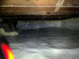 CleanSpace® crawl space encapsulation installed in Brook Park, MN
