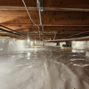 CleanSpace® crawl space encapsulation installation in Drummond, WI