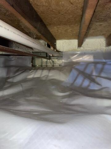 CleanSpace® vapor barrier installation in Cloquet, MN