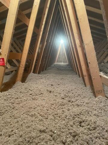 Improved attic insulation helping prevent ice dams in Iron River WI