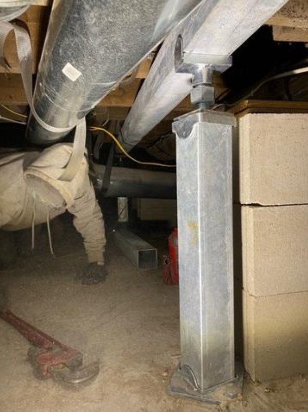 SmartJack® support system installation near Bemidji, MN