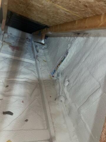 TruSoft attic insulation installation in Gordon WI